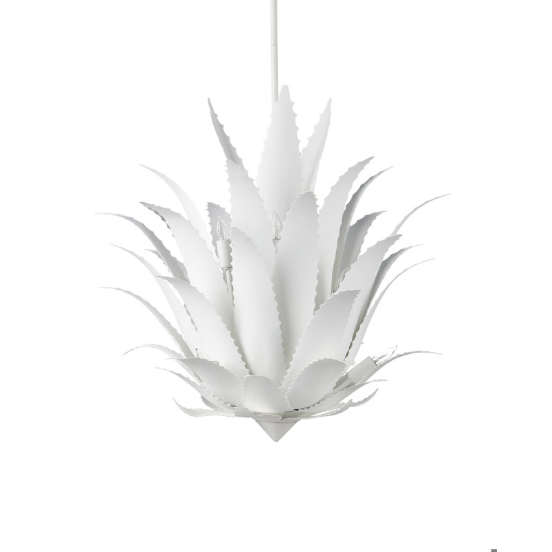 Agave White Chandelier