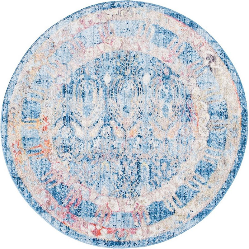 Kingston Oriental Indoor Rug, Round 6'