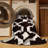Machine Washable Trellis Black Area Rug-1606949404
