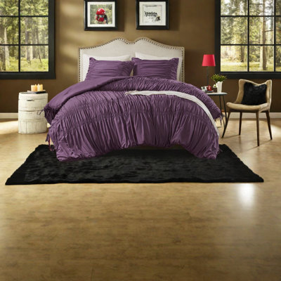 Ensembles de literie en microfibre ultra-doux, simple TG, style champêtre français