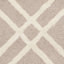 Tapis géométrique en laine touffeté à la main Deedgra-108296814