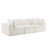 3-Seater Beige Chenille Boneless Sectional Compression Modular Sofa for Living Room Apartment, No Assembly Required-655464098-662068621