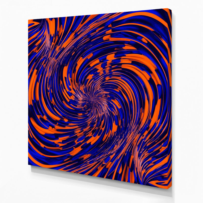 Art mural sur toile Op Art 6, H 12 po x l 12 po
