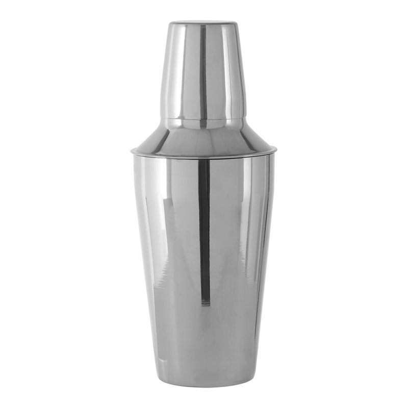 Bouchard Stainless Steel Ashtray, 22cm H x 9cm W x 9cm D