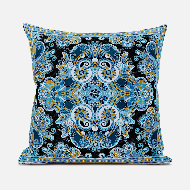 Reversible Throw Pillow, 16" x 16"