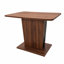 Table de salle à manger extensible moderne pour petits espaces avec une conception compacte et une fabrication robuste.