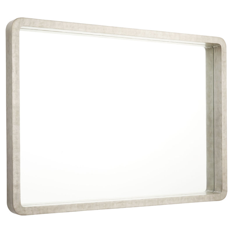 Miroir mural Triton, 54 po x 38 po, Taupe
