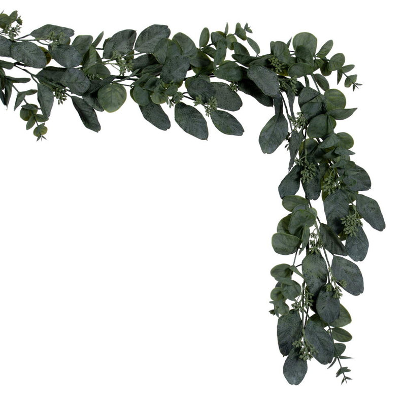 Vickerman 6' Green Eucalyptus Garland.