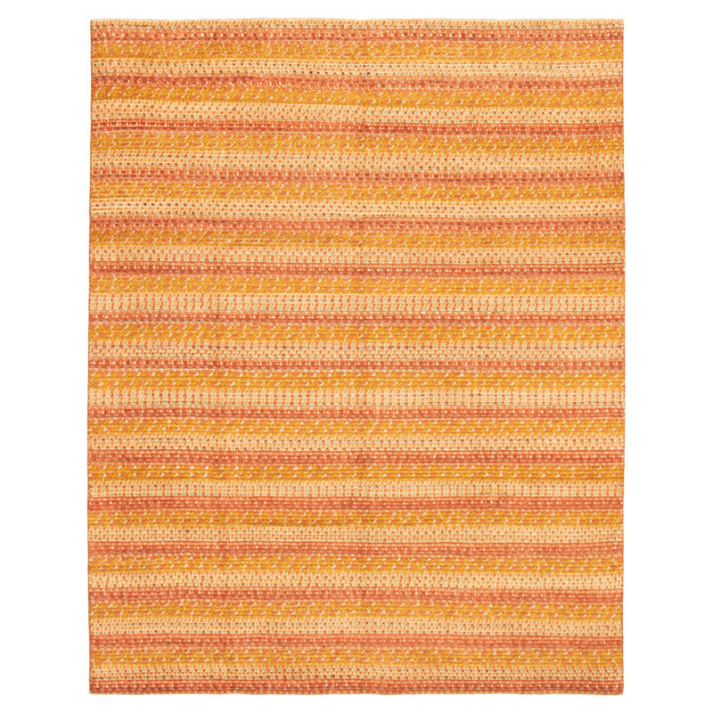 Tapis doré foncé Avreen Finest Peshawar Ziegler 7 pi 10 po x 10 pi 0 po