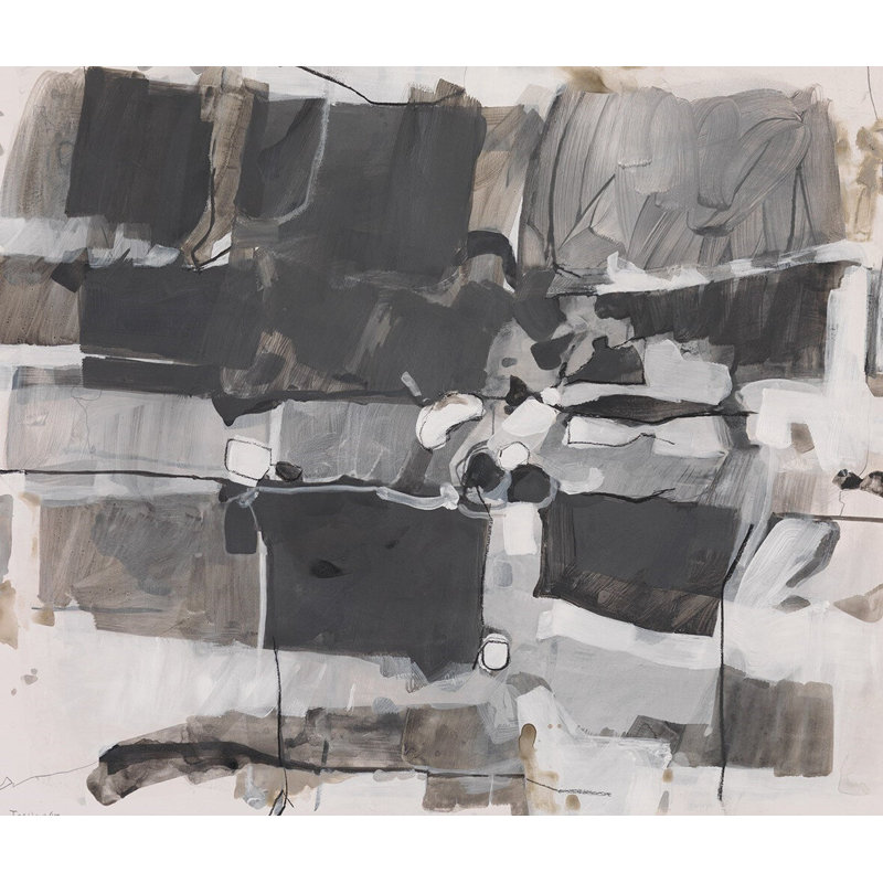 Study Of Gray III Painting, 48" W x 60" H
