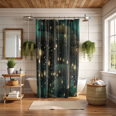 Magic Glade - Rideau de douche Premium