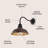 Manderfeld Iron Wall Light-289364205