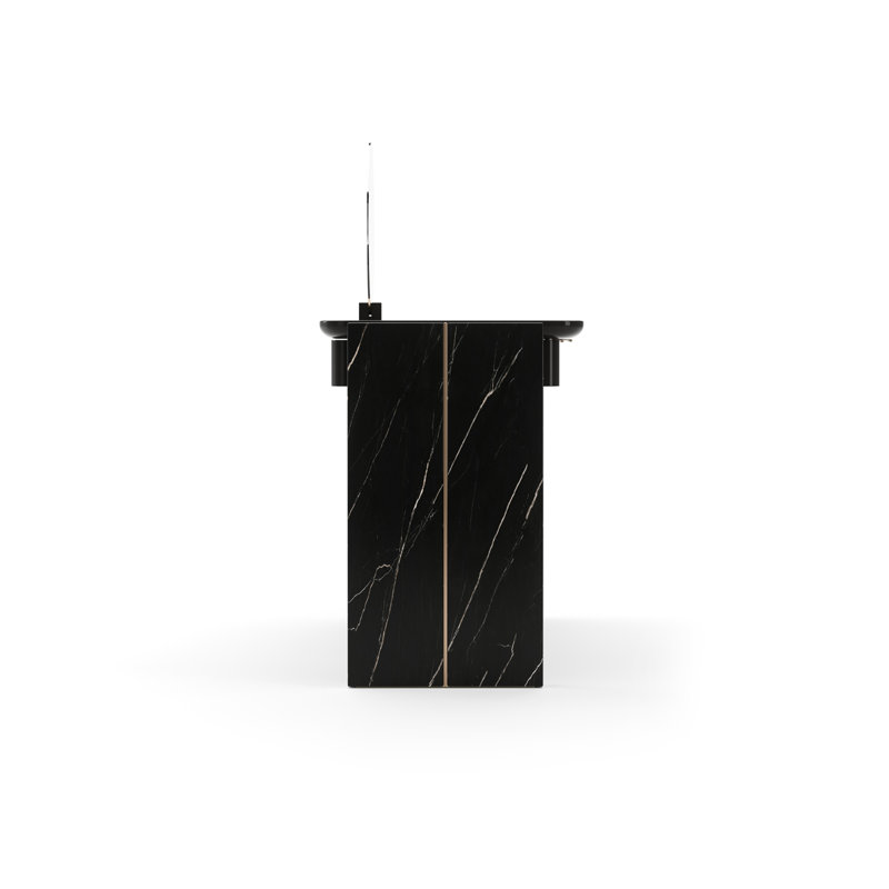 Overlap Vanity Dark, Black
