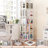 Fortis 54"H x 15.8"W x 15.8"D Rotating Bookcase, Coner bookshelf-928117188-933582473