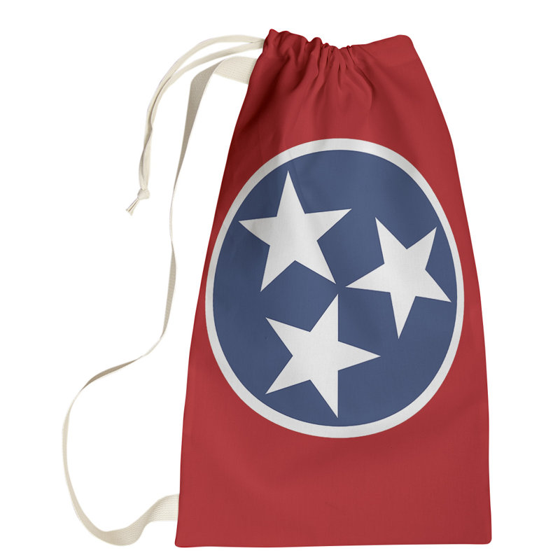 Sac à lessive US State flag, Petit (H 64 po x l 20 po x 1,5 po), Tennessee