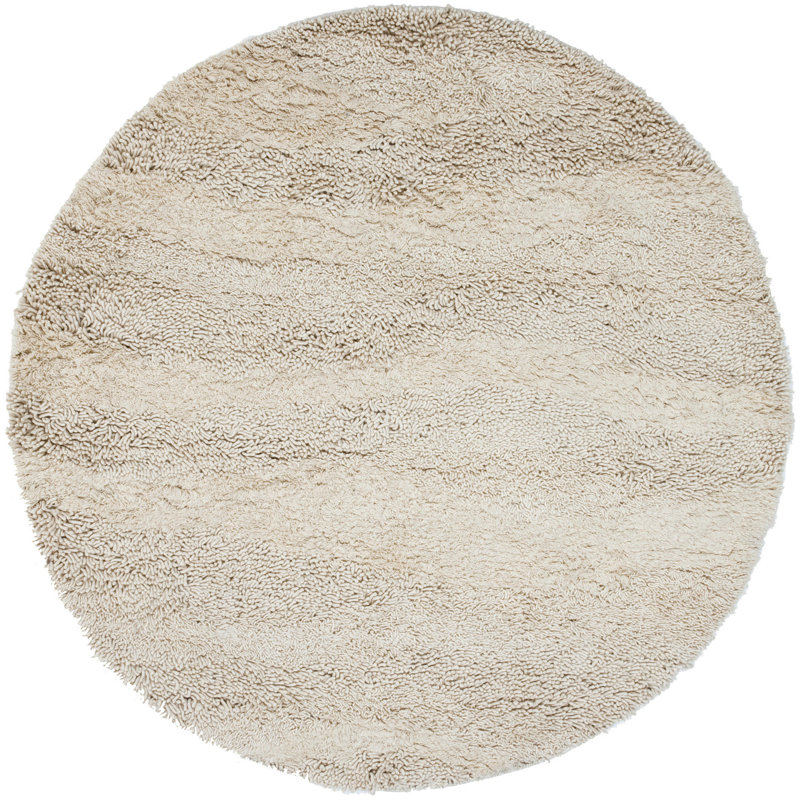 Messerly Wool Indoor Rug, Round 10'