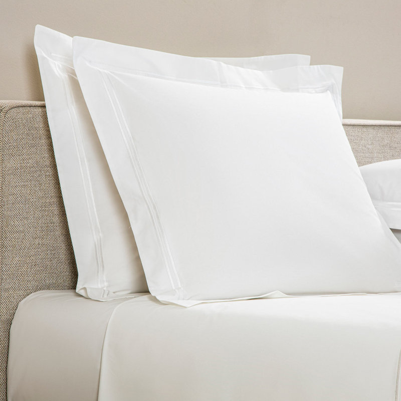 Classic Pillow Sham, Standard Sham, White
