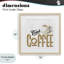 «Fresh Hot Coffee», reproduction sous verre encadrée, design par Kim Allen-39857254-39857273
