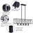 Malex 5 - Light Dimmable Kitchen Island Linear Chandelier-180948061