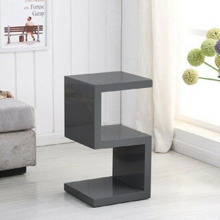 Floor Shelf End Table