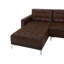 Finnegan 5 Seater Faux Leather Sofa Bed-36470770