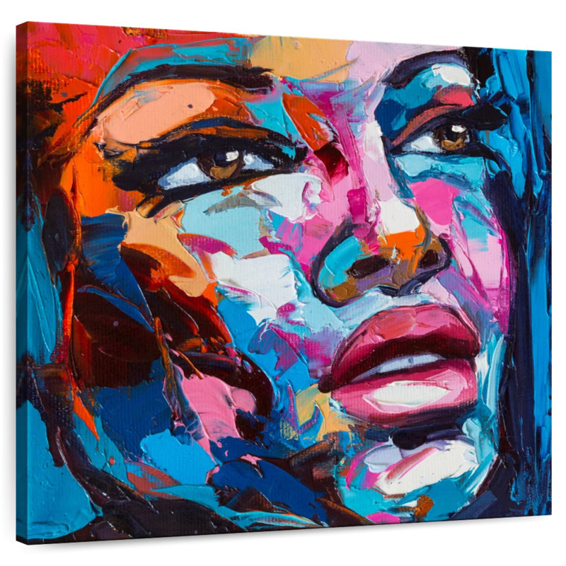 Portrait de femme Leisha Fantasy, H 16 po x l 16 po