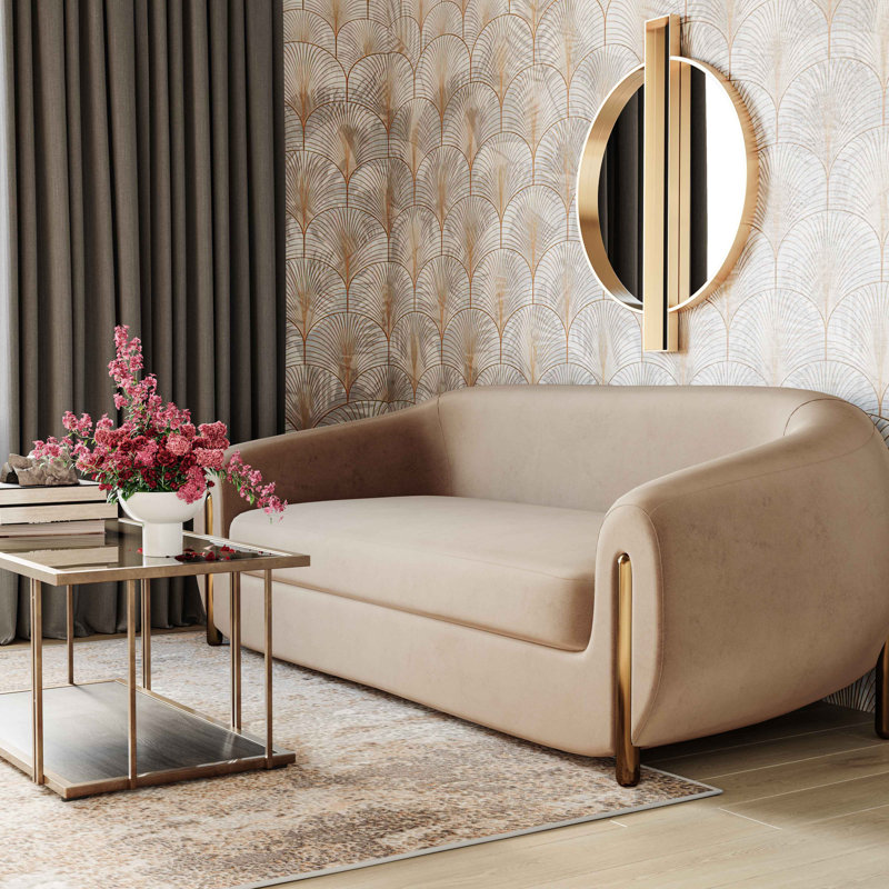 3 Seater Sofa, Brown