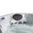 Amplified™ 6-Person 100-Jet Lounger Hot Tub Spa with Bluetooth Stereo, 3 Pumps, LED Lighting, Stainless Steel Heater and Ozonator, Insulated Cover Included and Steps Included-99471671