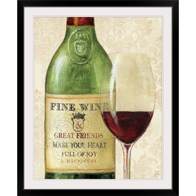 «Wine Quotes I» par Daphne Brissonnet, impression