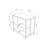 Cuaron Rectangular Bar Cabinet with Open Shelves-1667371495