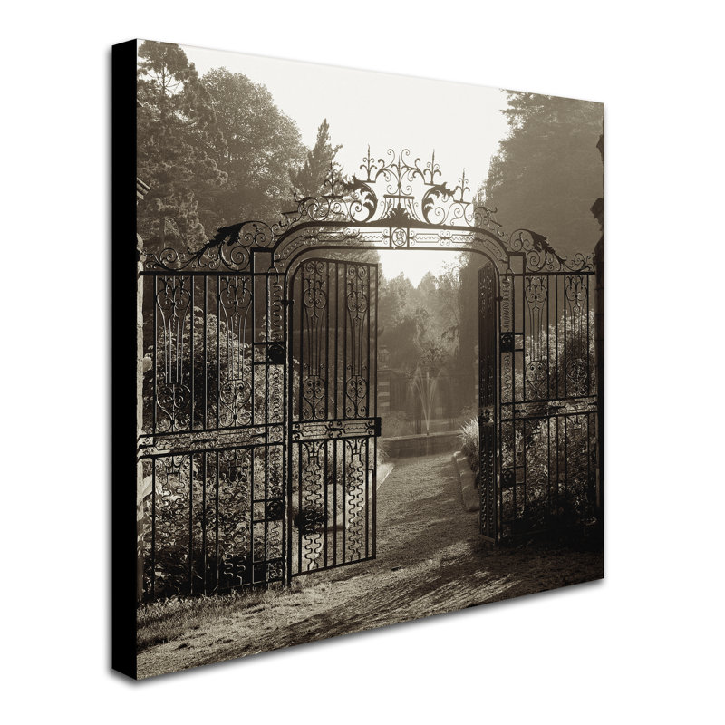 Alan Blaustein «Hampton Gates III», reproduction de photo sur toile tendue, H 24 po x l 24 po x P 2 po