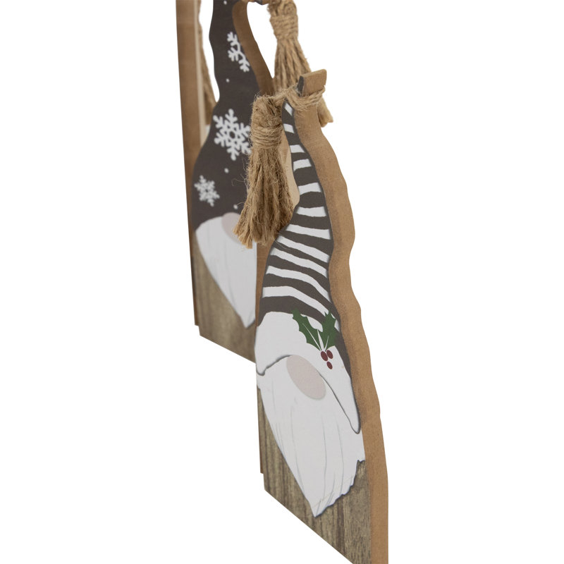 Plaque de table Christmas Gnomes