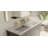 Badeloft 19.7" x 16.5" Stone Resin Undermount Ramp Bathroom Sink UB-04-M-MGRY in Matte Gray-71991942