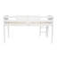 Lit mezzanine simple blanc avec - Lit en bois bas à capacité de charge élevée, blanc, flexible-1269317587-1269317586