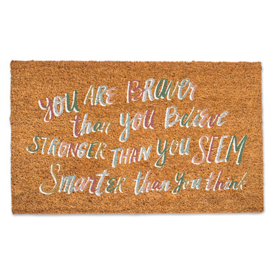 Non-Slip No Pattern Doormat