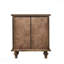 Table de bout à 4 tiroirs, table de bout avec rangement en bois noyer brun Farmhouse-1599304302-1599304296