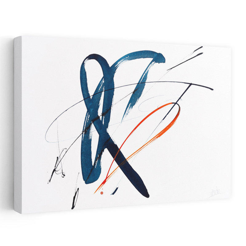 Art contemporain contemporain abstrait, H 16 po x l 24 po