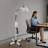 Damera 51.18'' LED Swing Arm Floor Lamp
