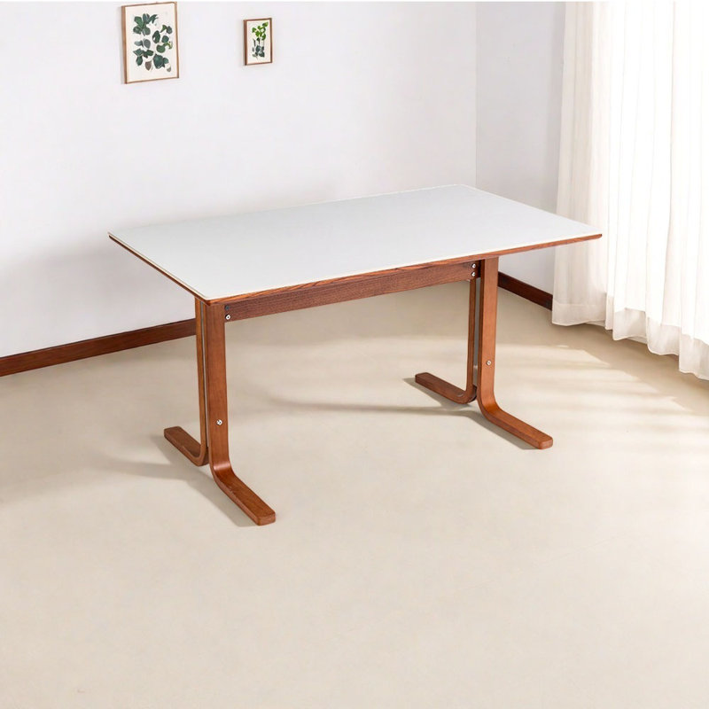 Bureau en pierre frittée de style européen, H 30,31 po x l 62,99 po x P 31,5 po