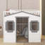 Lit mezzanine simple avec échelle-886204500