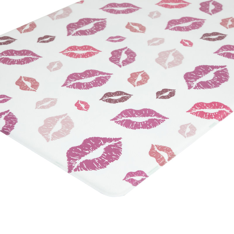 Abstract Water Resistant Kitchen Mat