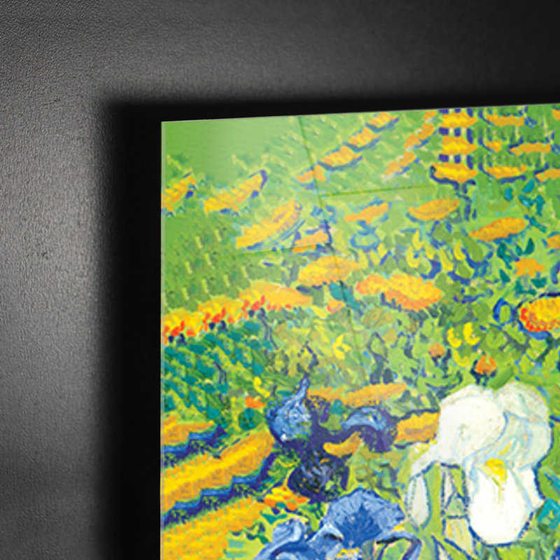Iris by Vincent Van Gogh - No Frame Painting on Plastic / Acrylic, 65cm H x 95cm W