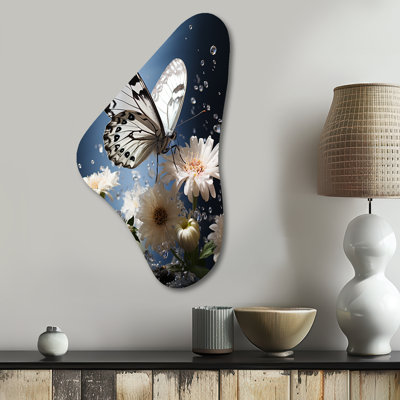 Décoration murale irrégulière en métal Guilden - Butterfly Boomerang