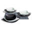 Eclipse Piece Ceramic Dinnerware Set - Service for 6