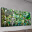 Photographie sur toile tendue, "green zèbres" par parvez taj,-1377305841