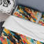 Ensemble de housse de couette Multicolor Artistic Expression I-979347734