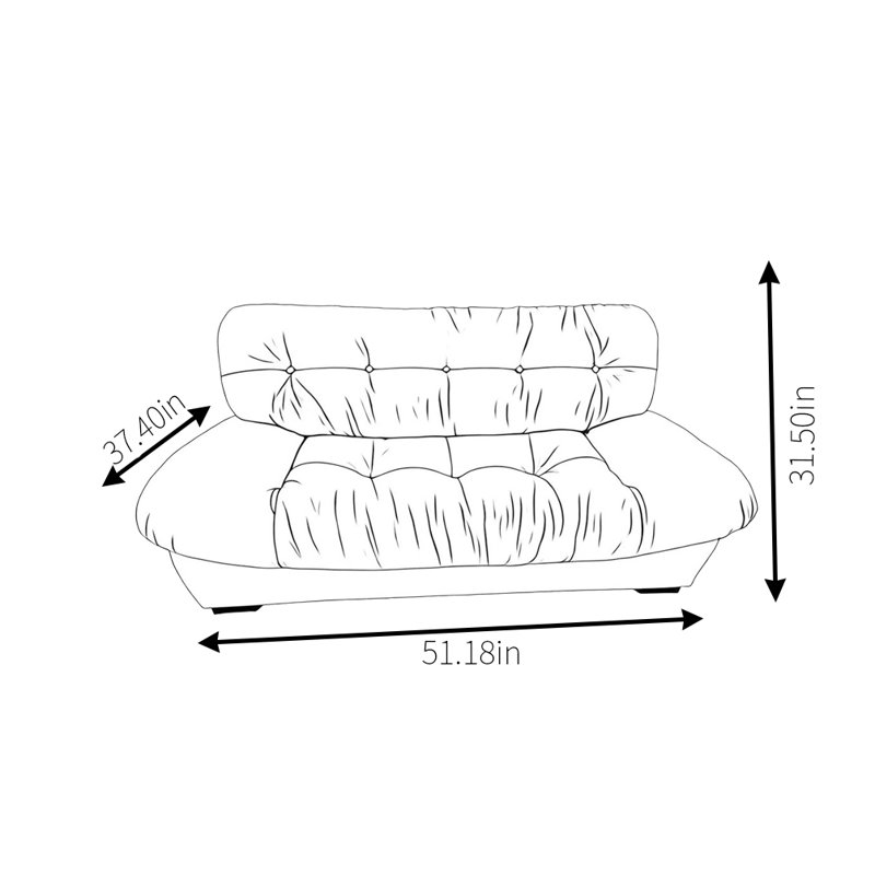 Canapé Cloud en tissu