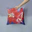Coussin décoratif intérieur/extérieur amaryllis