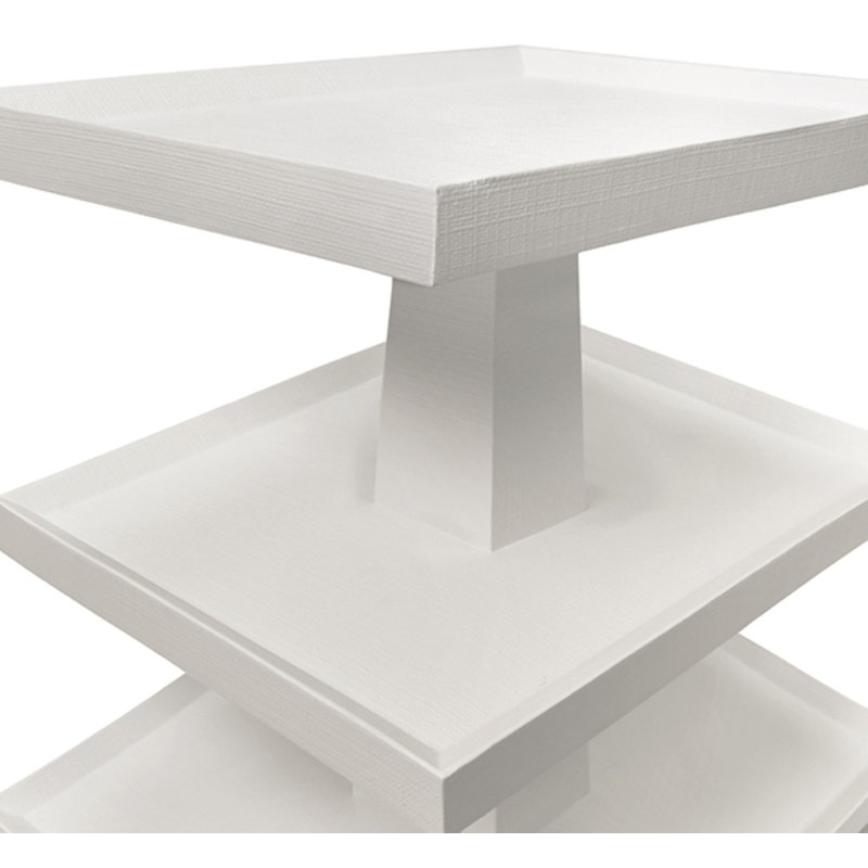 Tatiana End Table, White