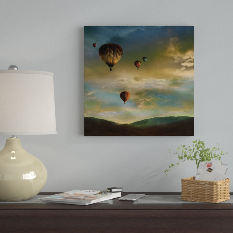 «Sunset Rendezvous», reproduction de photo, H 18 po x l 18 po x P 1 po, Toile tendue